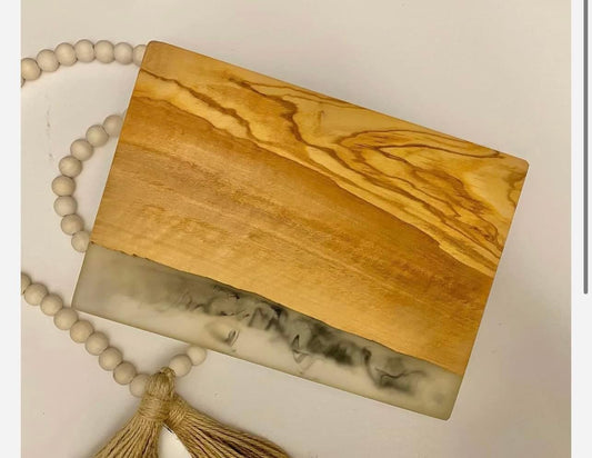 Resin Olive Wood Board